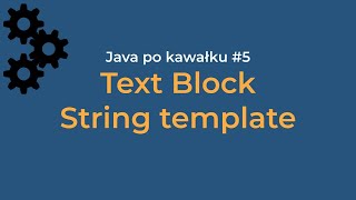 Text Block i Spring Template w Javie [upl. by Cyndie]