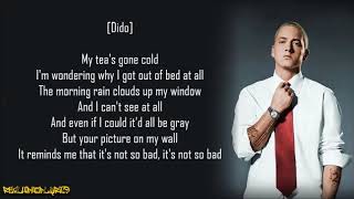 Eminem  Stan ft Dido Lyrics [upl. by Cutlerr]