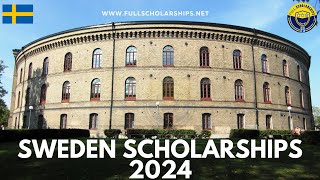 Study Free Masters in Europe  Swedish Institute scholarships 20242025 for international students [upl. by Ylsew]