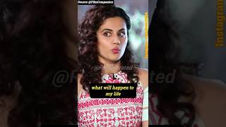 ✨I dont Have that Fear😱💃Taapsee Pannu shorts shortsfeed ytshorts [upl. by Annaet]