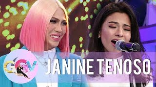 GGV Janine Teñoso sings 241 [upl. by Aisatsanna144]