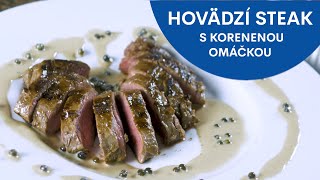 Hovädzí steak s korenenou omáčkou z Remosky Vega [upl. by Brubaker]