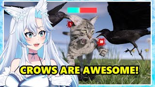 TIERZOO SHOWS HOW COOL CROWS ARE  TierZoo React [upl. by Onahpets311]