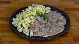 How to make Zürcher Geschnetzeltes Sliced Veal Zurich Style [upl. by Yenahpets]