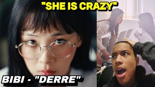 비비 BIBI  데레 Derre Official MV  Reaction [upl. by Notsniw]