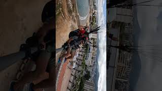 lebanon jounieh paragliding [upl. by Joyce]