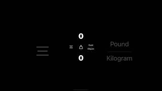 How To Convert Kilograms To Pounds  MiKm iOS [upl. by Caine617]