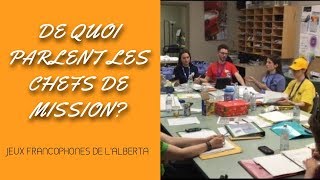 DE QUOI PARLENT LES CHEFS DE MISSION EN RÉUNION [upl. by Ssepmet]