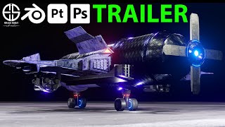 Trailersci fi trailerssci fi spaceshipsci fi spacecraftblender sci fiblender 3d modelingsci fi [upl. by Rayle783]