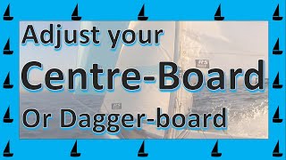 How to adjust a Centreboard or Daggerboard in a dinghy part 4 in a series [upl. by Crandall]