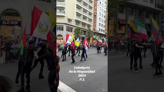 Cabalgata de la Hispanidad 2024 Madrid España cabalgata desfile hispanidad madrid españa [upl. by Nolita]