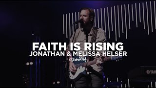 Jonathan amp Melissa Helser  Faith Is Rising amp Resurrection In My Veins subtitulado en español [upl. by Ylloh326]