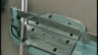 Cutting Diagonally using the Sigma Tile Cutter [upl. by Yenahc162]