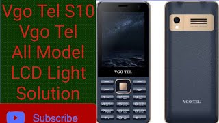 Vgo Tel S10S20i10i12 Display Light Fix white LCD Repair [upl. by Niela311]