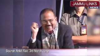 When Ajit Doval Shared The Story Of Him Being A Spy In Pakistan [upl. by Adnahsed]