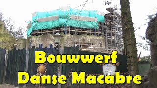 Bouwwerf Danse Macabre  Efteling december 2023 [upl. by Dowski530]