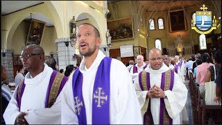 Benoît XVI Messe de requiem à la Cathédrale SaintLouis [upl. by Oahc]