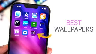 The BEST Wallpaper Apps for iPhone 2022 [upl. by Analaj]