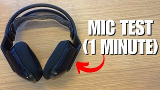 Logitech G733 Microphone Test 1 Minute [upl. by Mateo3]