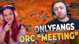 Beating Mizkif with a controller  OnlyFangs Orc Meeting 1 [upl. by Sinnard]