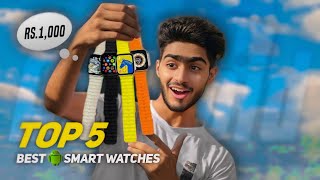 TOP 5 Best ANDROID Smart Watches Under ₹1000 😱  Play Store App Market WhatsApp in Smart Watch 🔥 [upl. by Velleman]