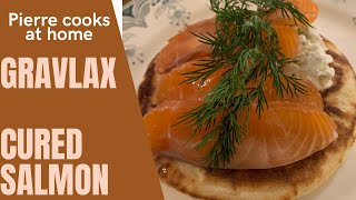 GRAVLAX  CURED SALMON [upl. by Adair]