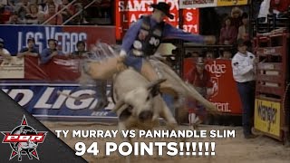 TY MURRAY RIDES FOR 94 POINTS [upl. by Hayyifas]