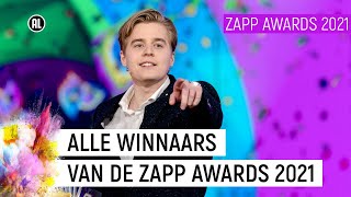 STUKTV LAVEZZI RUTJES EN MATTHY IN DE PRIJZEN  Zapp Awards 2021  NPO Zapp [upl. by Shank]