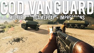 Call of Duty Vanguard Multiplayer Gameplay  Impressions [upl. by Hurlbut]