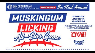 42nd Annual  Muskingum Valley vs Licking County AllStar Game LIVE [upl. by Sargent]