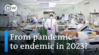 Could the COVID19 pandemic end in 2023  DW News [upl. by Sternberg]