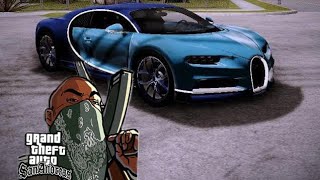 download and install GTA SA Bugatti chiron mod and modloaderGTA SA MODS [upl. by Roux283]