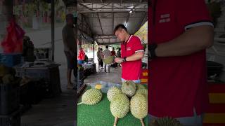 Pro Unboxing Durian in Malaysia 🤯  Fruit Cutting [upl. by Martica]