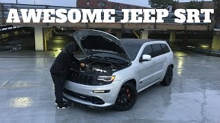 Jeep SRT Review Test Drive Drifting in RainCrazy Owner [upl. by Frasco]