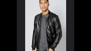 Studio  Barneys Harrington Leather Jacket Studio leatherjacket updateyourwradrobe [upl. by Boykins]