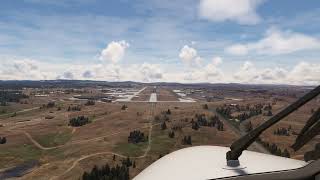 Landing in Spokane Washington  KGEG GEG  Spokane International Airport Geiger Field fs2020 [upl. by Anerok]