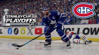 PLAYOFFS ROUND 2  NHL 25 Be a Pro 21 [upl. by Peace]