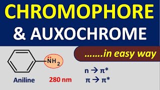 Chromophore and Auxochrome in easy way [upl. by Atwekk195]