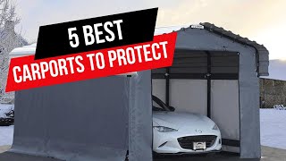 Top 5 Best Carports in 2024🔥 [upl. by Bottali]