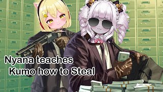 Nyana Teaches Kumo How to Steal [upl. by Ellga461]