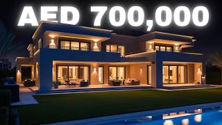 Inside a Stunning AED 700000 Dubai Villa  The Ultimate Luxury Real Estate Tour [upl. by Nylaj]