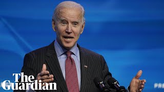 Biden welcomes Trumps refusal to attend inauguration [upl. by Adidnac]