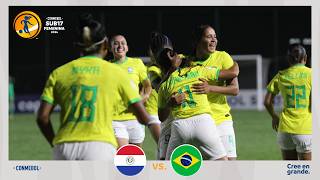 PARAGUAY vs BRASIL 15  RESUMEN  CONMEBOL SUB17 FEM  FASE FINAL [upl. by Levin973]