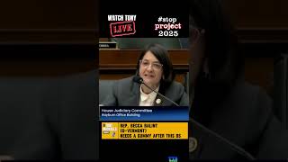 Rep BECCA BALINT DVermont needs a gummy after this BS [upl. by Ahsilaf]