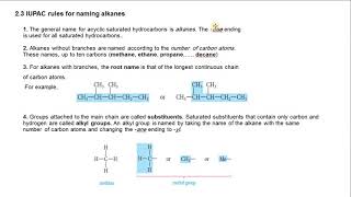 Organic Chemistry Lecture 3 Alkanes and Cycloalkanespart1 [upl. by Belshin]