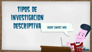 Investigacion Descriptiva [upl. by Accalia]