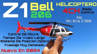 Z1 BELL 206 VERSION 3 HELICOPTERO A COMTROL REMOTO [upl. by Juakn]