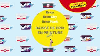 Brico  Baisse des prix de nos peintures [upl. by Floria]