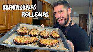 Como Hacer BERENJENAS RELLENAS de Carne y Verduras🤤 [upl. by Athalie]