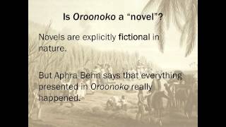 Oroonoko and the Rise of the Novel [upl. by Uahc972]